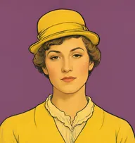 Illustrated portrait of Joe